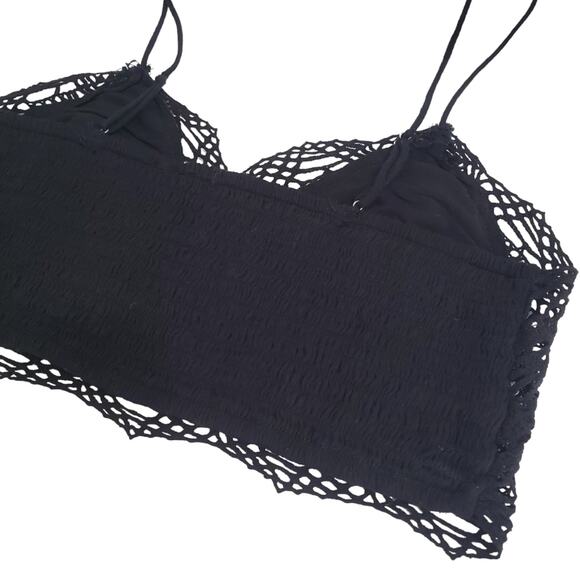Free People | FP One Mariana Lace Crochet Bralette Partially Lined - Picture 6 of 10